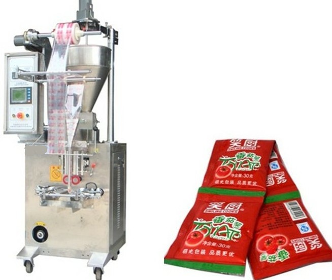 ketchup packing machine,catsup packaging machinery,paste packing machines, curry paste packing machinery
