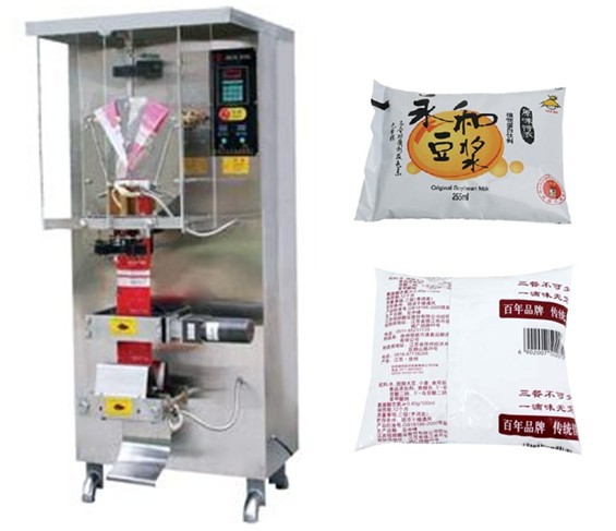 Automatic mineral water milk pouch filling and packaging machine